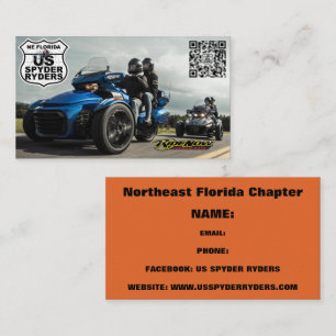 Chapitre du nord-est de la Floride - Cartes de vis