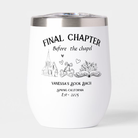 Chapitre final Avant la Chapelle Livre Bachelorett (Avant)