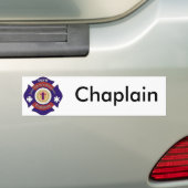 Chaplain Bumpersticker (Op auto)