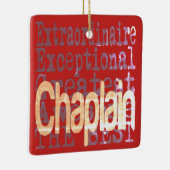Chaplain Extraordinaire Keramisch Ornament (Rechts)
