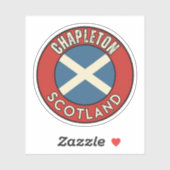 Chapleton, Schotland Sticker (Vel)