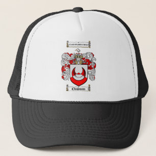 CHAPMAN FAMILT CREST - CHAPMAN COAT OF ARMS TRUCKER PET