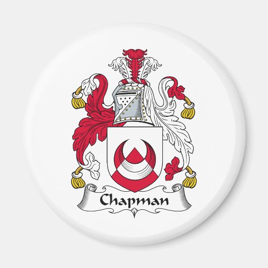 Chapman Family Crest Magneet (Voorkant)