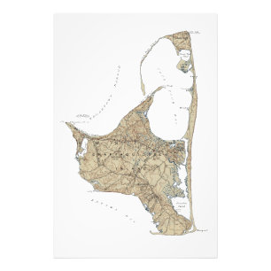 Chappaquiddick Island Acryl Print Foto Afdruk