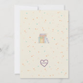 Chapter One, First Adventure, 1st Birthday Girl Kaart (Achterkant)