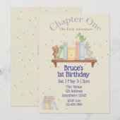Chapter One, First Adventure, 1st Birthday Kaart (Voorkant / Achterkant)