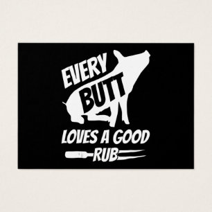 Chaque Beurre Aime Un Bon Rub Drôle Porc BBQ