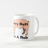 Chaque Beurre Aime Une Mug De Café Rub (Devant droit)