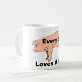 Chaque Beurre Aime Une Mug De Café Rub (Devant gauche)