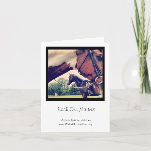 Chaque carte pour notes Compte (Devant)