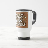 Chaque chanson est un nouveau Voyage 2 tasse de vo (Devant droit)