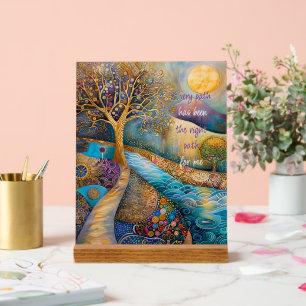 Chaque Chemin A Été Le Signe Acrylique Approprié