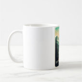 "Chaque chemin est une découverte" Mug vintage d'a (Gauche)