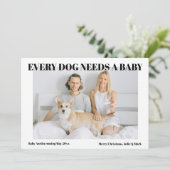 Chaque Chien A Besoin D'Une Faire-part De Grossess (Debout devant)