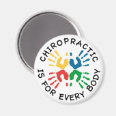 Chaque Corps Chiro Magnet (Recto/Verso)