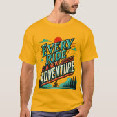 Chaque Course Est Un T-Shirt D'Aventure (Devant)