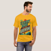 Chaque Course Est Un T-Shirt D'Aventure (Devant entier)