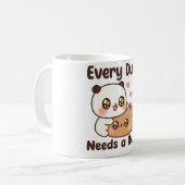 Chaque Dudu a besoin d'un mug Panda Bubu | Un ours (Devant gauche)