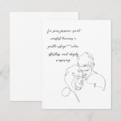 Chaque jour avec des cartes d'amour au coeur (Devant / Derrière)