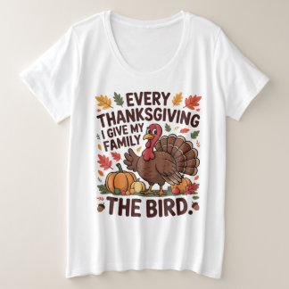 Chaque jour de Thanksgiving, je fais un doigt à ma