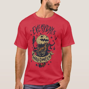 Chaque Jour Est Halloween T-shirt Citrouille2116