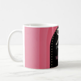 Chaque jour est la fête des Mères Élégance Mug Ros