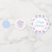 Chaque jour est un cadeau Anniversaire Confetti (Derrière)