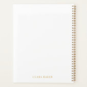 Chaque jour est un nouveau début minimal or et bla (Dos)