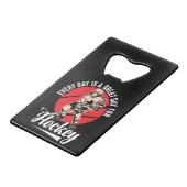 Chaque Jour Est Une Grande Journée De Hockey (Dos Angle)