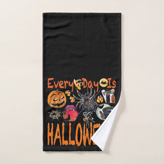 Chaque Jour, Halloween (Serviette à main)