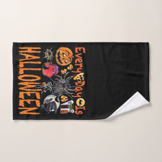 Chaque Jour, Halloween (Serviette à main)