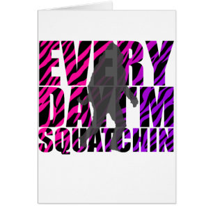 Chaque jour je suis Squatchin