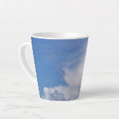 "Chaque jour" Latte Mug (Angle gauche)
