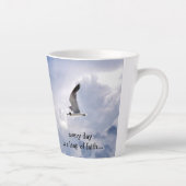 "Chaque jour" Latte Mug (Droite)