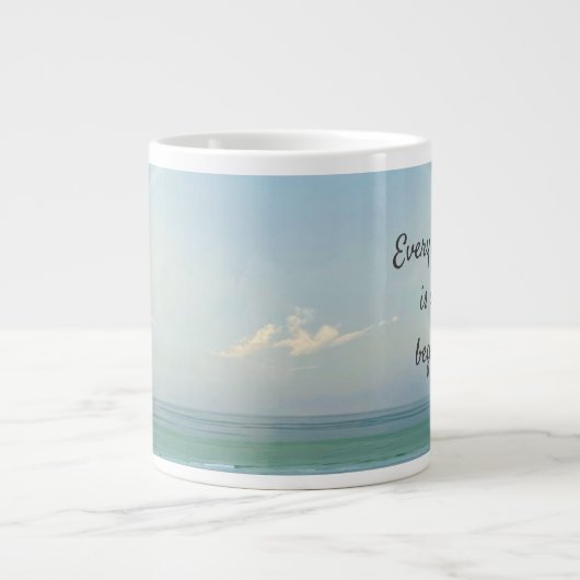 "Chaque matin" Café Mug (Devant)
