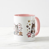 Chaque Meow Matters - 11 oz Combo Mug avec Pawsiti (Devant droit)