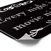 Chaque Nuit Est Movie Night Poster (Coin)