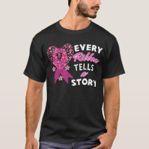Chaque Ruban Dit Une Histoire T-Shirt Foncé De Bas