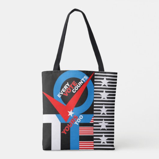 Chaque Sac fourre-tout du compte des votes (Dos)