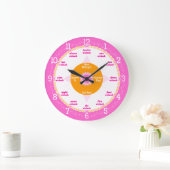 Chaque seconde compte - horloge d'apprentissage ro (Maison)