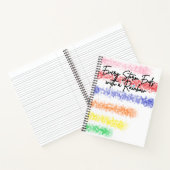 Chaque tempête se termine par un Carnet Rainbow De (Intérieur)