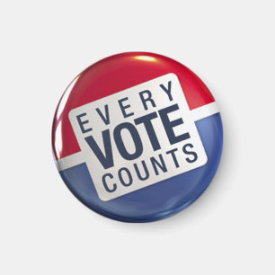 Chaque vote compte le Magnet d'élection