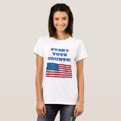 Chaque vote Count's - T-shirt femme (Devant entier)