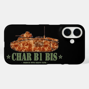 Char B1 bis Tweede Wereldoorlog Franse zware tank iPhone 16 Hoesje