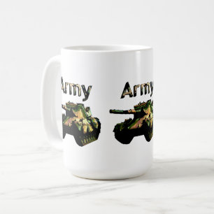 Char d'armée vert kaki, Mug de café