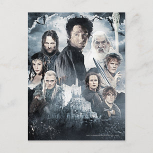 Character Collage 3 Briefkaart