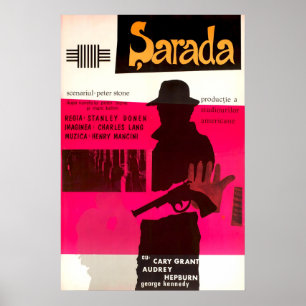 Charade 1963 Film POSTER AFDRUK A5-A1 60s Klassiek