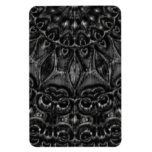Charbon Mandala Magnet (Vertical)