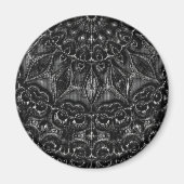 Charbon Mandala Magnet (Devant)