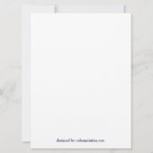 Charcoal Ani Ledodi Arch Jewish Wedding Invitation Kaart (Achterkant)